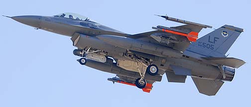 General Dynamics F-16C Block 40D Fighting Falcon 88-0505 of the 310th Fighter Squadron Top Hats